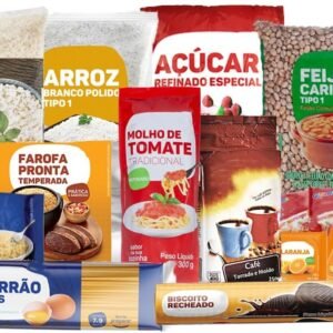Cesta Básica Completa Alimentos Essenciais – 16 Itens