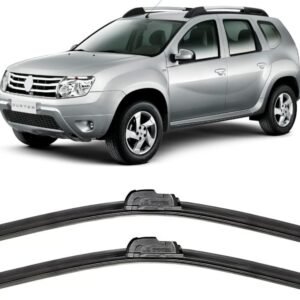 Par de palhetas limpador de parabrisa dianteiro para Duster 2011 a 2019