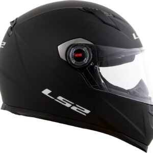 Capacete Ls2 Ff358 Monocolor Preto Fosco 58/M