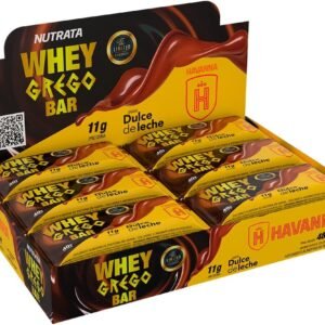 Whey Grego Bar Dulce De Leche HAVANNA 40g (C/12uni) – Nutrata