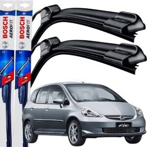 Palheta Limpador Parabrisa Bosch Aerofit Par de Palheta Limpadora Dianteiro Original H Fit 2003 á→2008