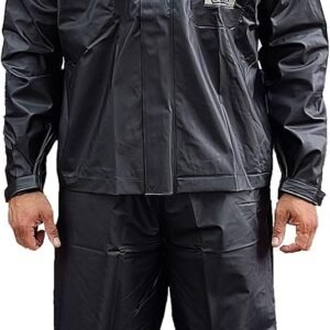 Capa De Chuva Motoqueiro Pvc Yess Unissex Impermeável Resistente