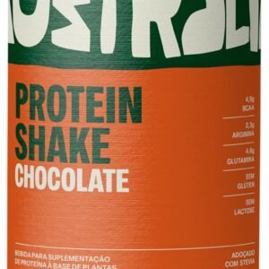 Protein Shake Chocolat 450g, 25g de Proteína Vegana por Porção, Sabor Chocolate, Zero Açúcar, Sem Glúten e Sem Lactose