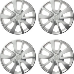 Calota Aro 15″ cor Prata Mod Sandero/Logan 14/20 (Jogo c/ 4 Calotas) Grid – 869AR-PTA-E