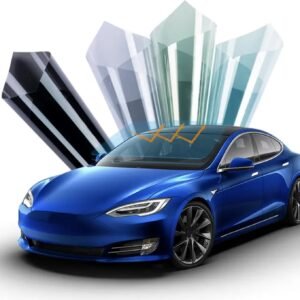 Insulfilm Película para Vidros, Janelas, Box e Blindex, 50cm x 1m, Automotiva e Residencial, G5