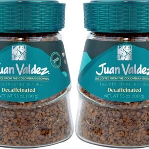 Juan Valdez Descafeinado Solúvel 95G – Café Arábica Instantâneo Liofilizado Descafeínado – 1 Unidade