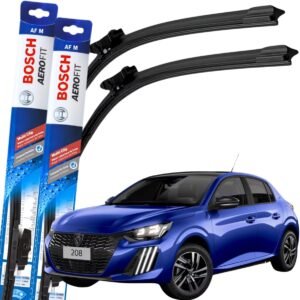 Par Palheta Limpador Parabrisa Original Bosch Multiclip Peugeot 208 2021 à 2025