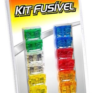 Luxcar Fusível Lâmina Engate Universal – Kit com 10 Unidades Luxcar Fusível Lâmina Engate Universal – Kit com 10 Unidades