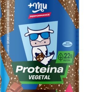 Proteína Vegetal, Mais Mu Performance, Vegana, Sabor Chocolate c/ avelã, Proteína do Arroz e da Ervilha, Sem Lactose – 450g