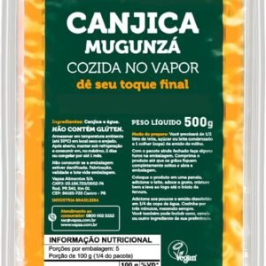 Canjica Cozida no Vapor 500G Vapza Peso líquido 500g