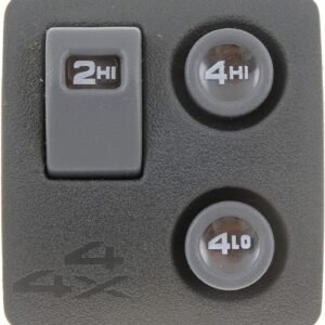 Dorman 901-059 Chave seletora de tração nas quatro rodas – Montagem em painel compatível com os modelos selecionados Chevrolet/GMC/Oldsmobile