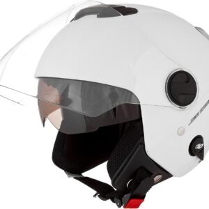 CAPACETE ABERTO PRO TORK NEW ATOMIC SOLID FOSCO [SEM ADESIVO] BRANCO – FOSCO TAM. 58