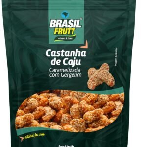 Brasil Frutt Castanha de Caju Caramelizada com Gergelim pacote 200g