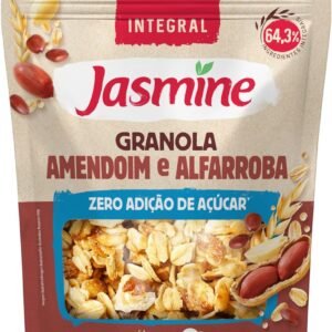 Jasmina Granola Amendoim e Alfarroba Zero Açúcar 250g