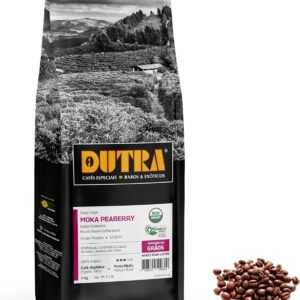 Café Dutra Moka (Peaberry) – Orgânico Microlote – Torrado Em Grãos 1Kg