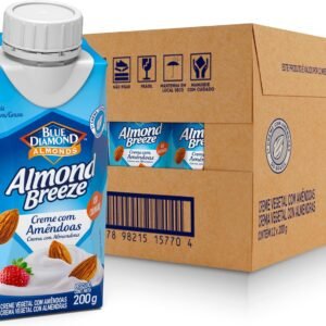 Pack de Creme com Amêndoa Almond Breeze 200g – 12 Unidades