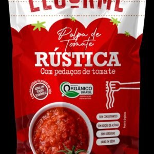 Polpa Org de Tomate Rústica Sachês 200g
